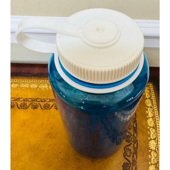 Nalgene Purchase College Blue 32 oz BPA Free USA Made Wide Mouth Water Bottle - Picture 4 of 6